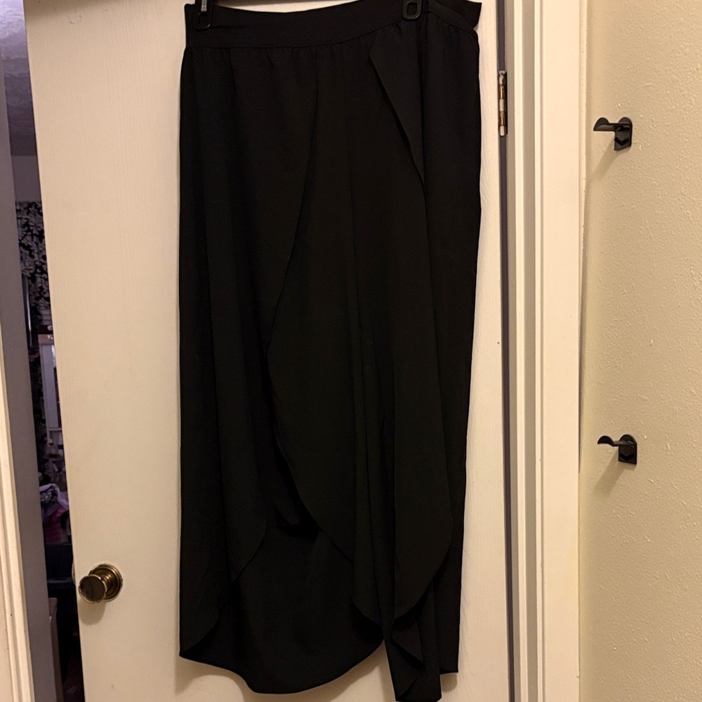 HALARA Asymmetrical Black Pants